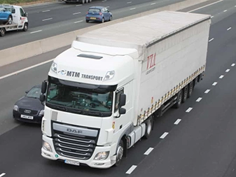 transport marfuri internation cu ansamblu al firmei Mtm Transport